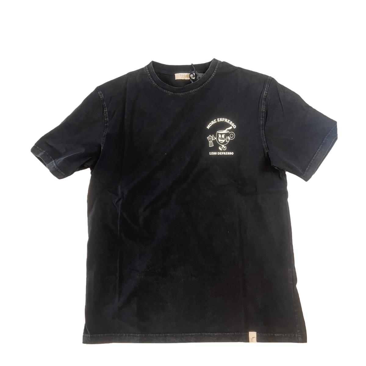 Tooco T-Shirt Espresso Black Washed - 1