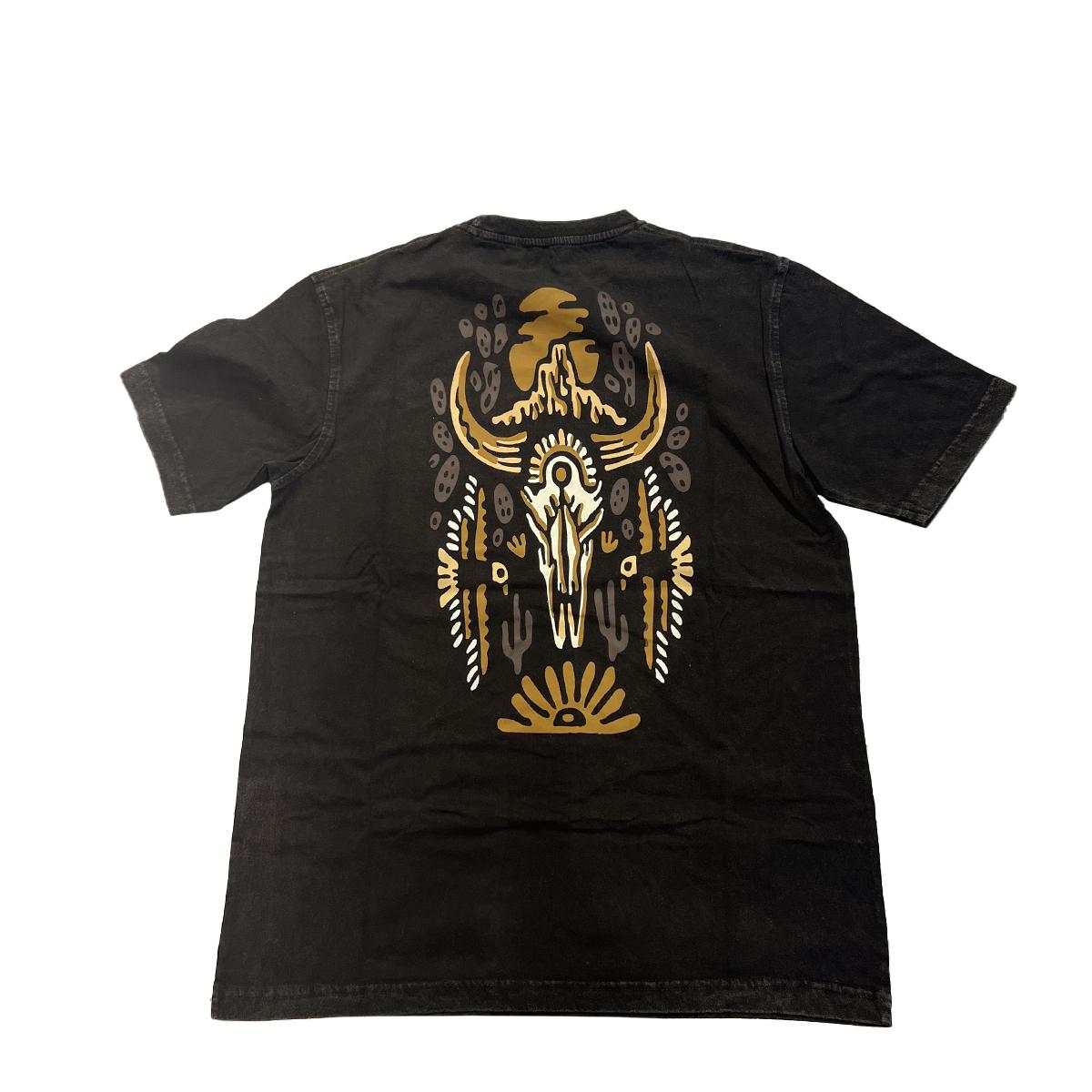 Tooco T-Shirt Skull Black Washed - 4