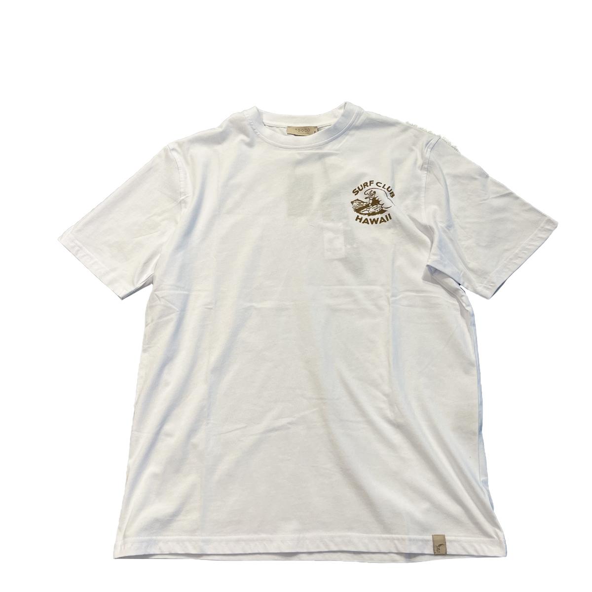 Tooco T-Shirt Surf Club Off White - 1