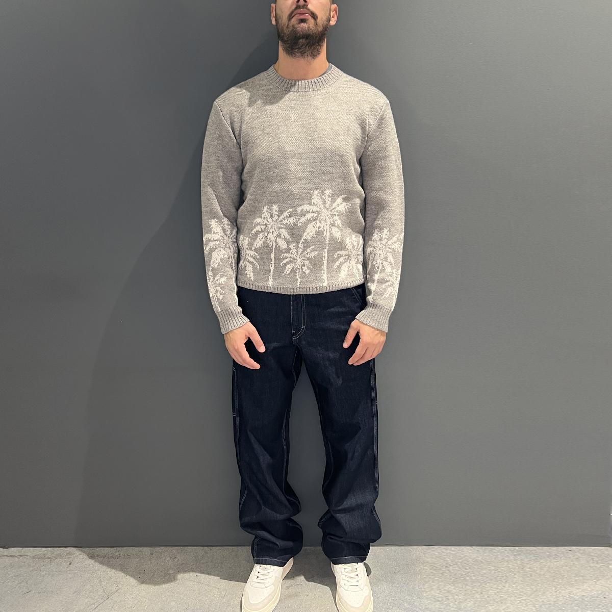 Tooco Maglione girocollo Malibu Grey - 3