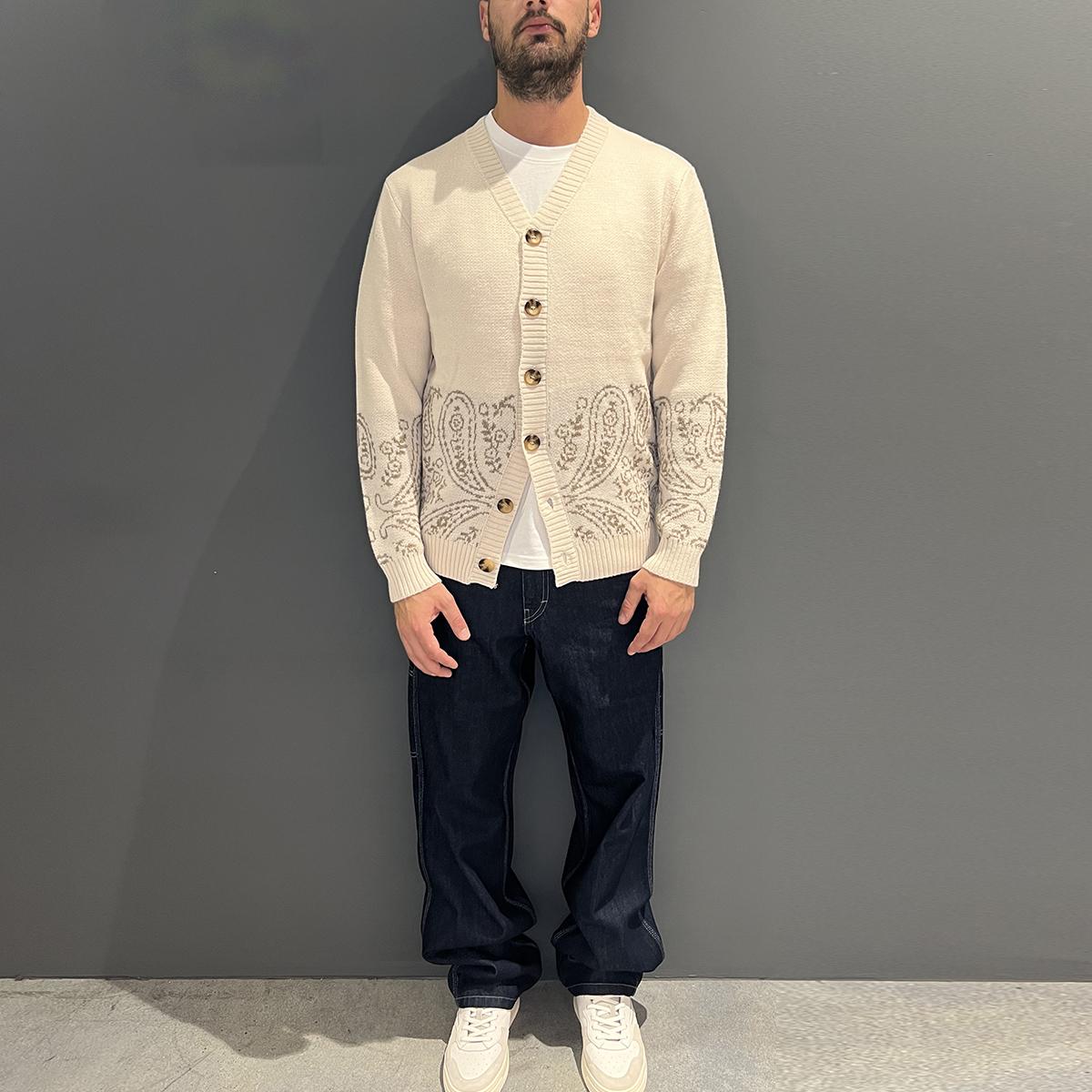 Tooco Cardigan Halfdana Cream - 3