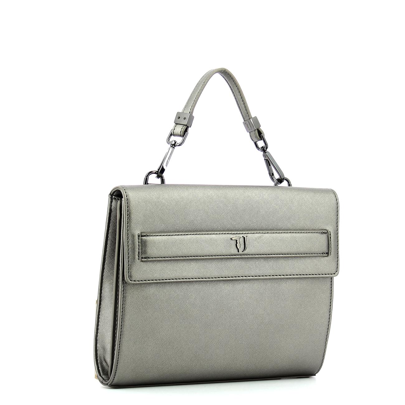 Handbag Paprica Medium-GUNMETAL-UN