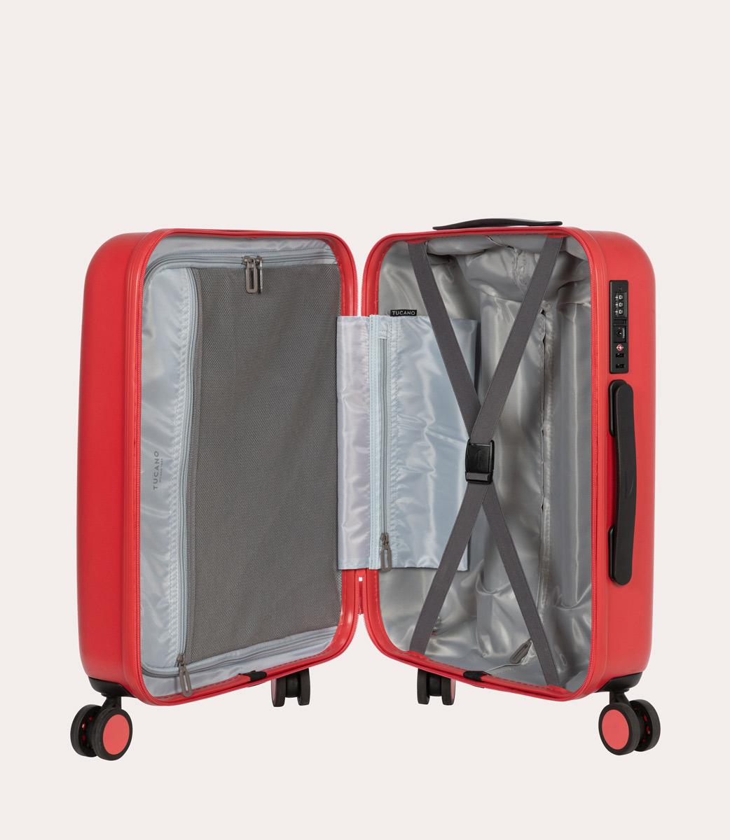 Tucano Bagaglio a mano Ted 55 cm Rosso Corallo - CR_f