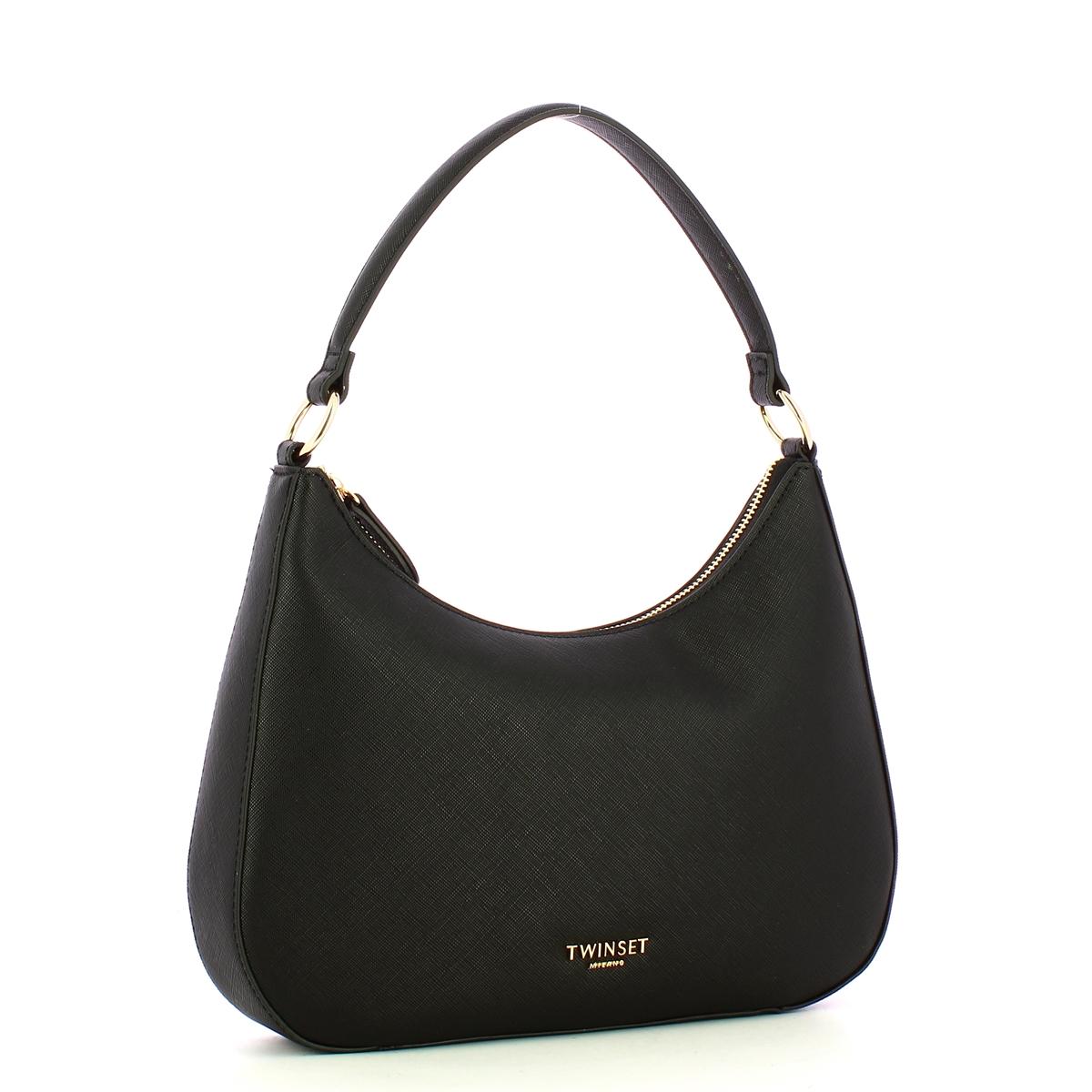 Twin Set Sottospalla Hobo Piccola Nero - 2