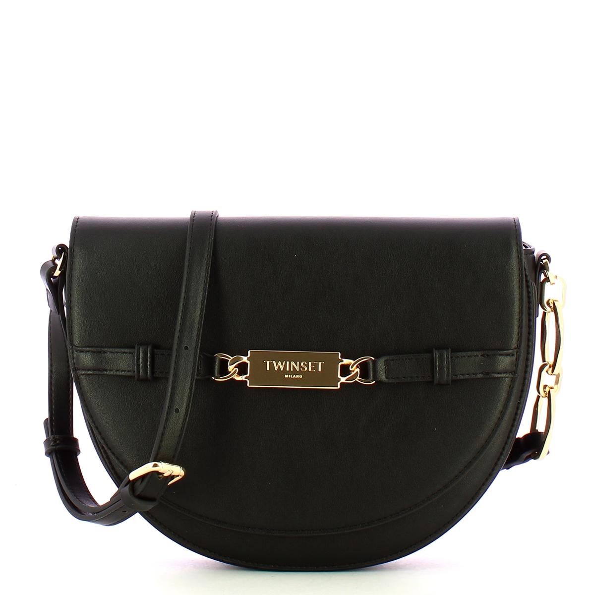 Twin Set Borsa a tracolla Round Nero - 1