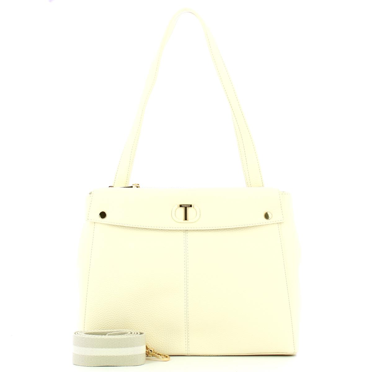 Twinset Tote piccola I'm Not A Lady Madreperla - 4