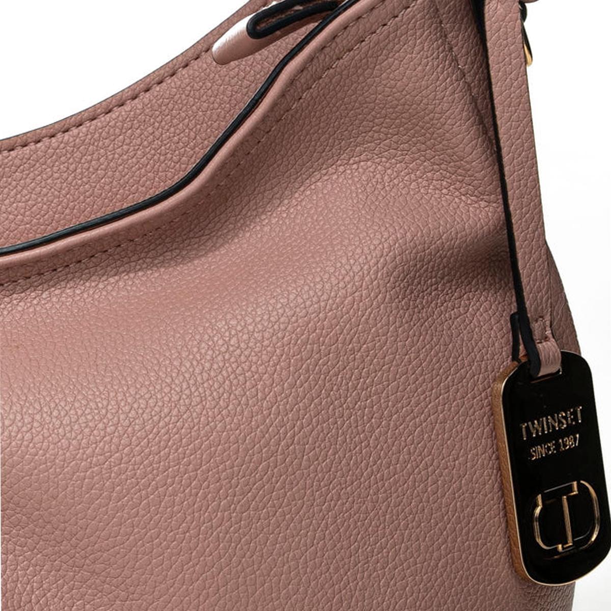 Twinset Small Hobo Bag Rosa Cipria - 3