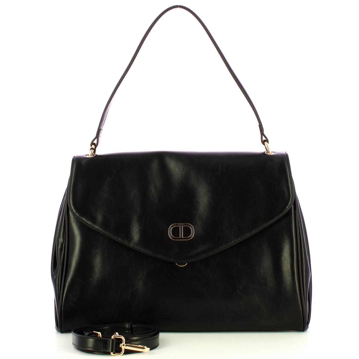 Twinset Top Handle grande arriciata Nero - 4