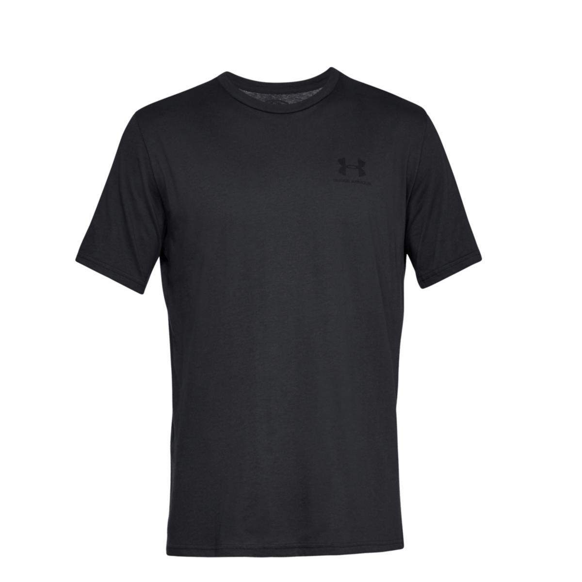 UNDE T-Shirt UA Left Chest Logo Black Black - 1