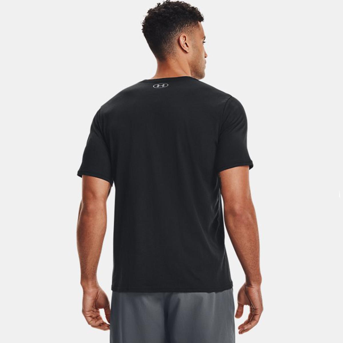 UNDE T-Shirt UA Left Chest Logo Black Black - 4