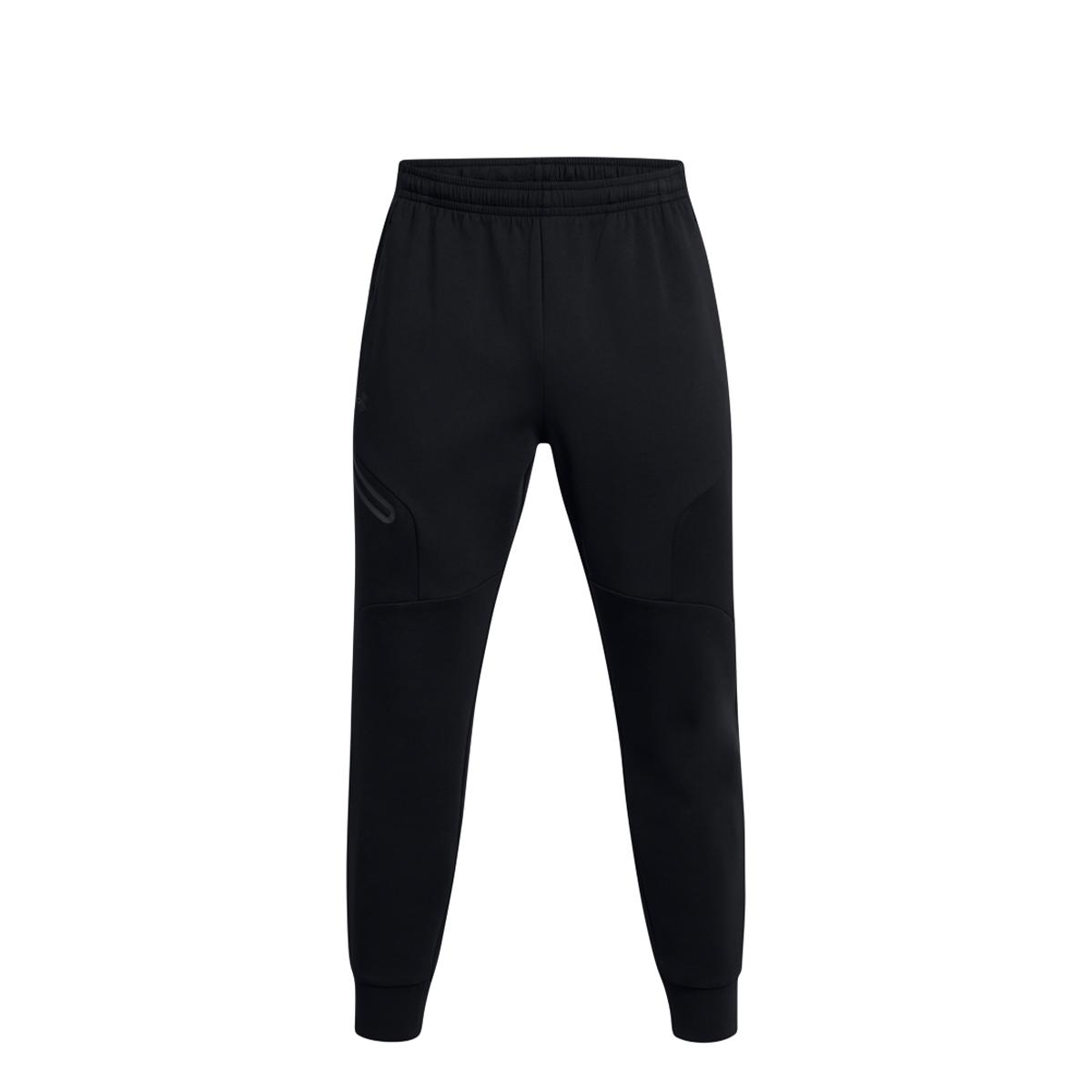 UNDE Pantaloni UA Unstoppable Fleece Black - 1