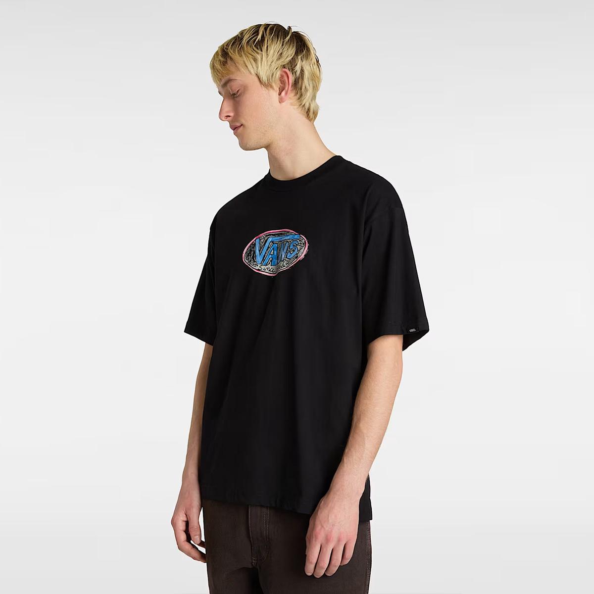 VANS T-Shirt Scribblex Black - 3