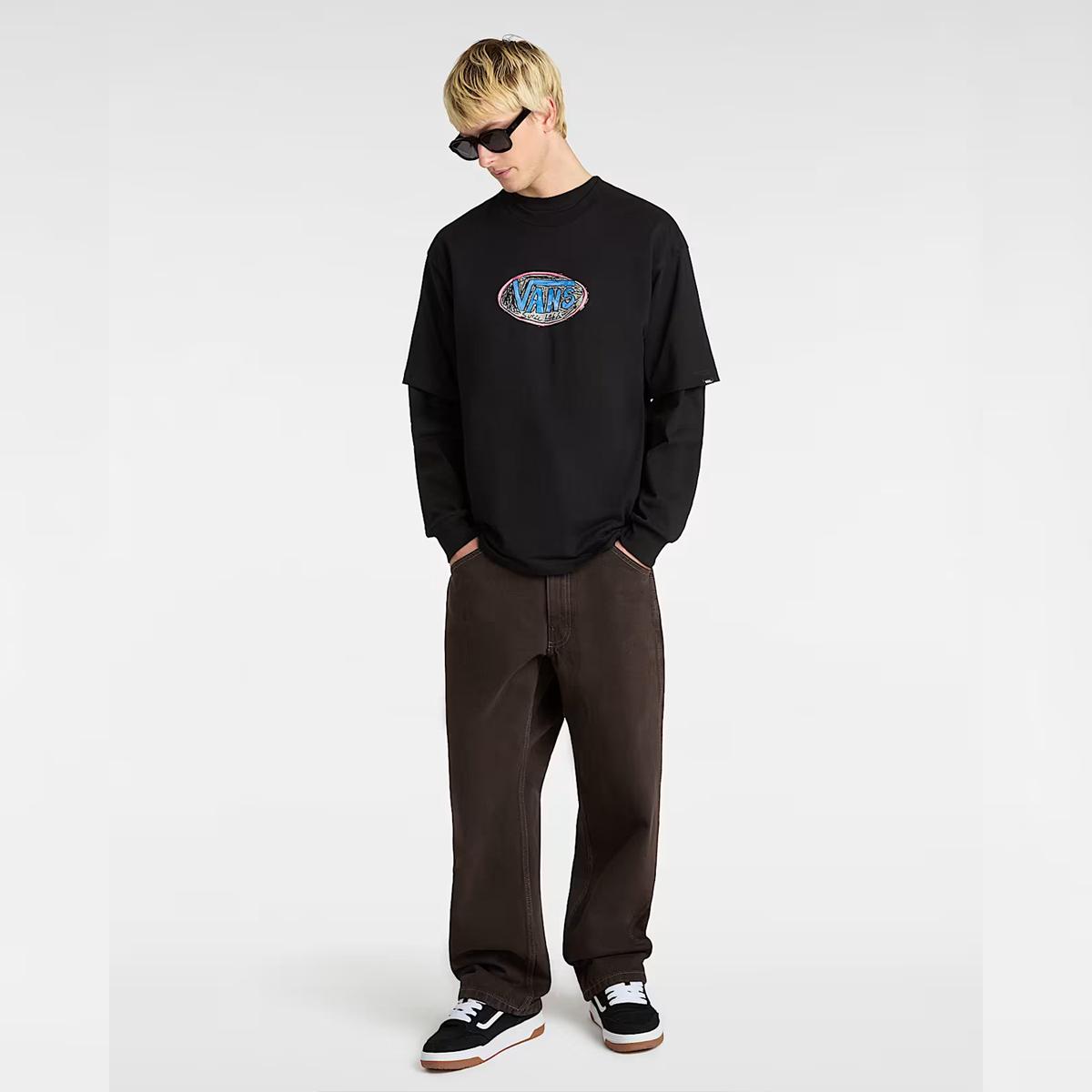 VANS T-Shirt Scribblex Black - 5