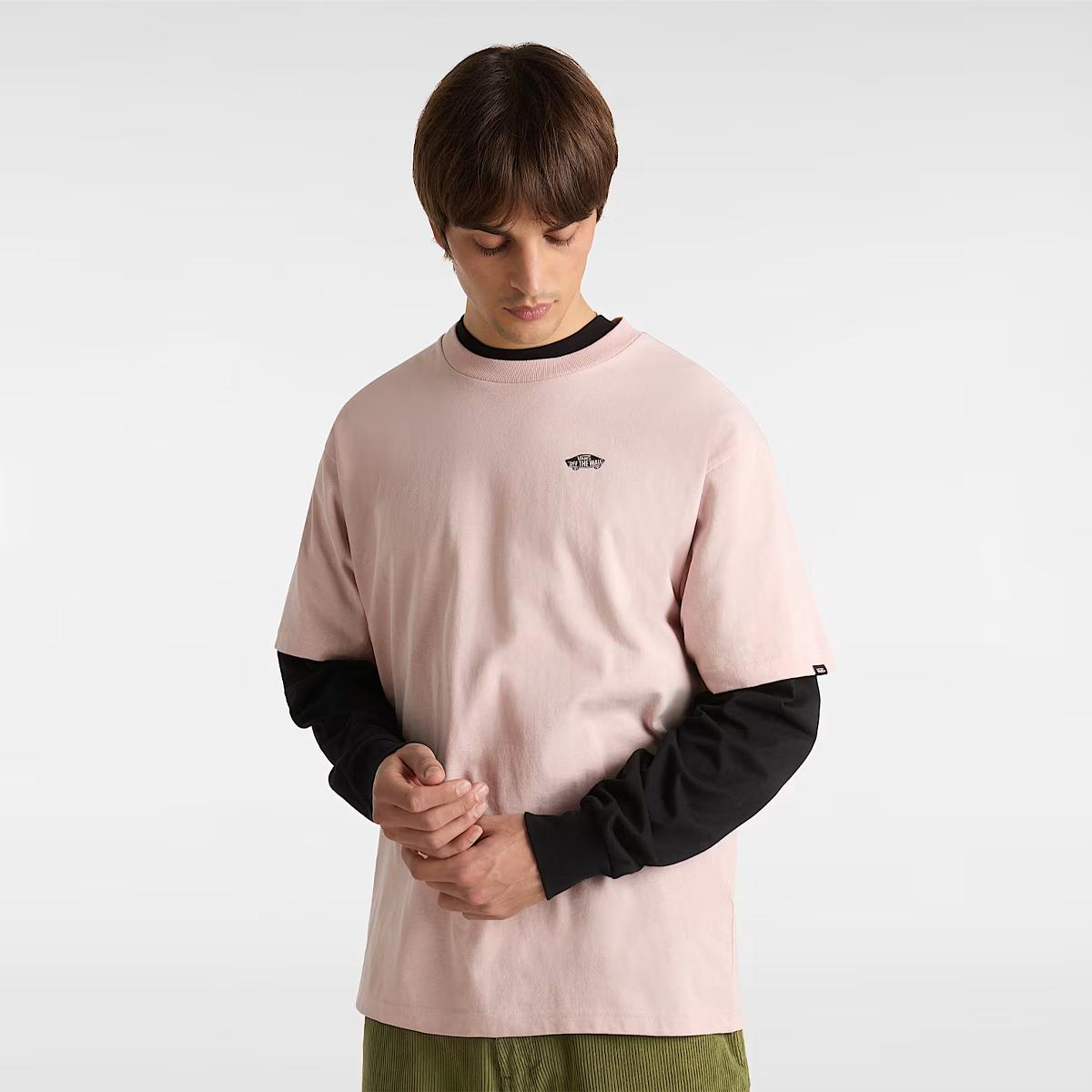 VANS T-Shirt Style 76 II Sepia Rose - 3