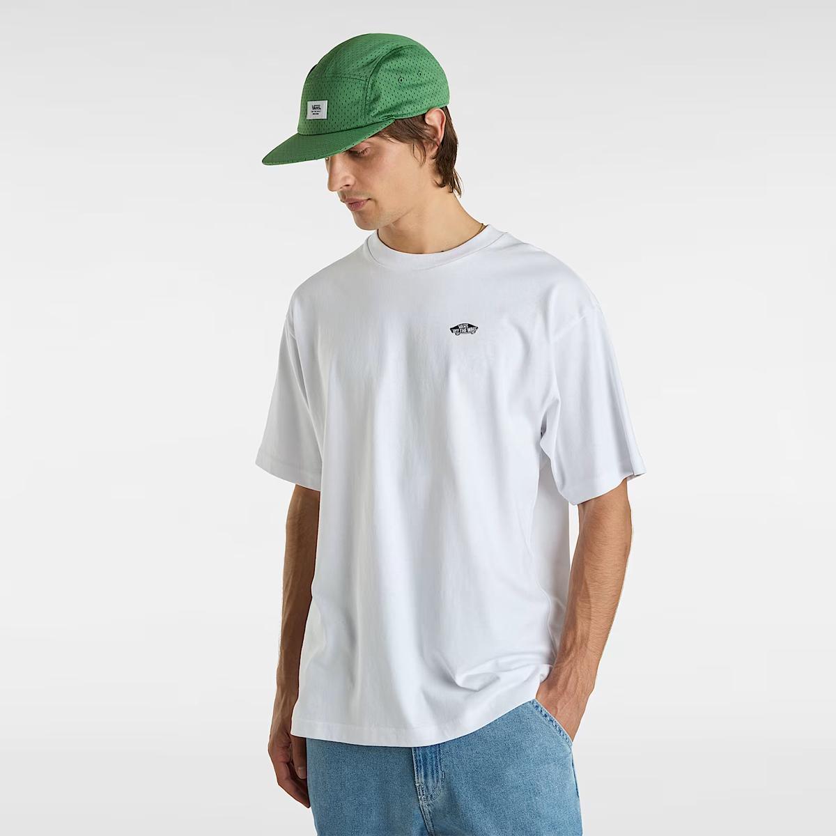 VANS T-Shirt Style 76 II White Black - 3