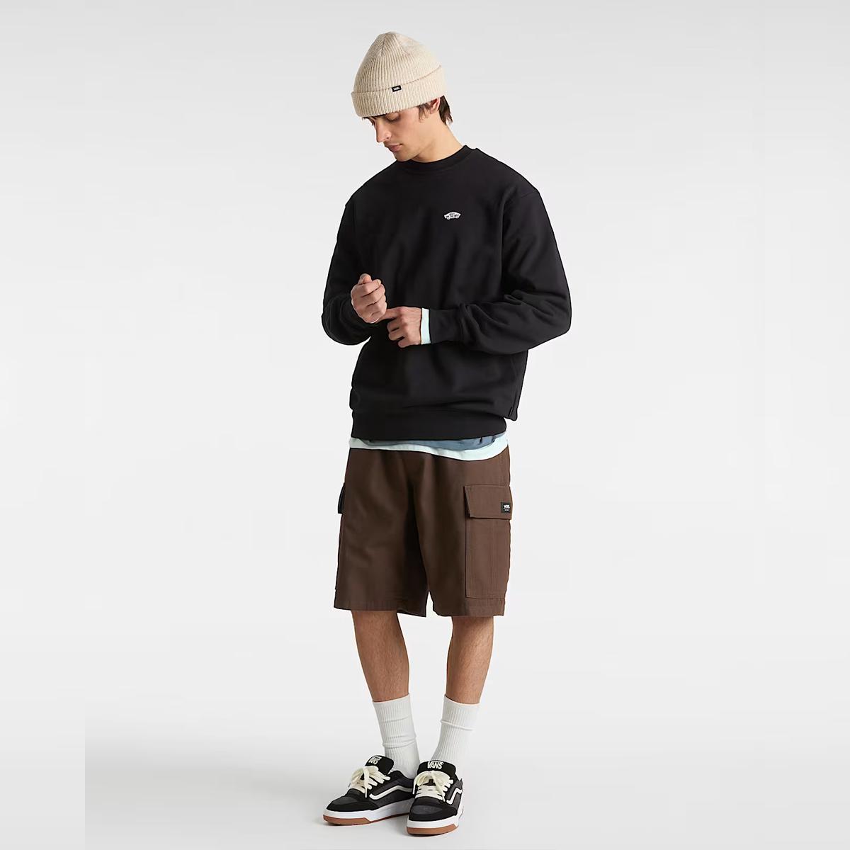 VANS Felpa Style 76 II Black White - 5