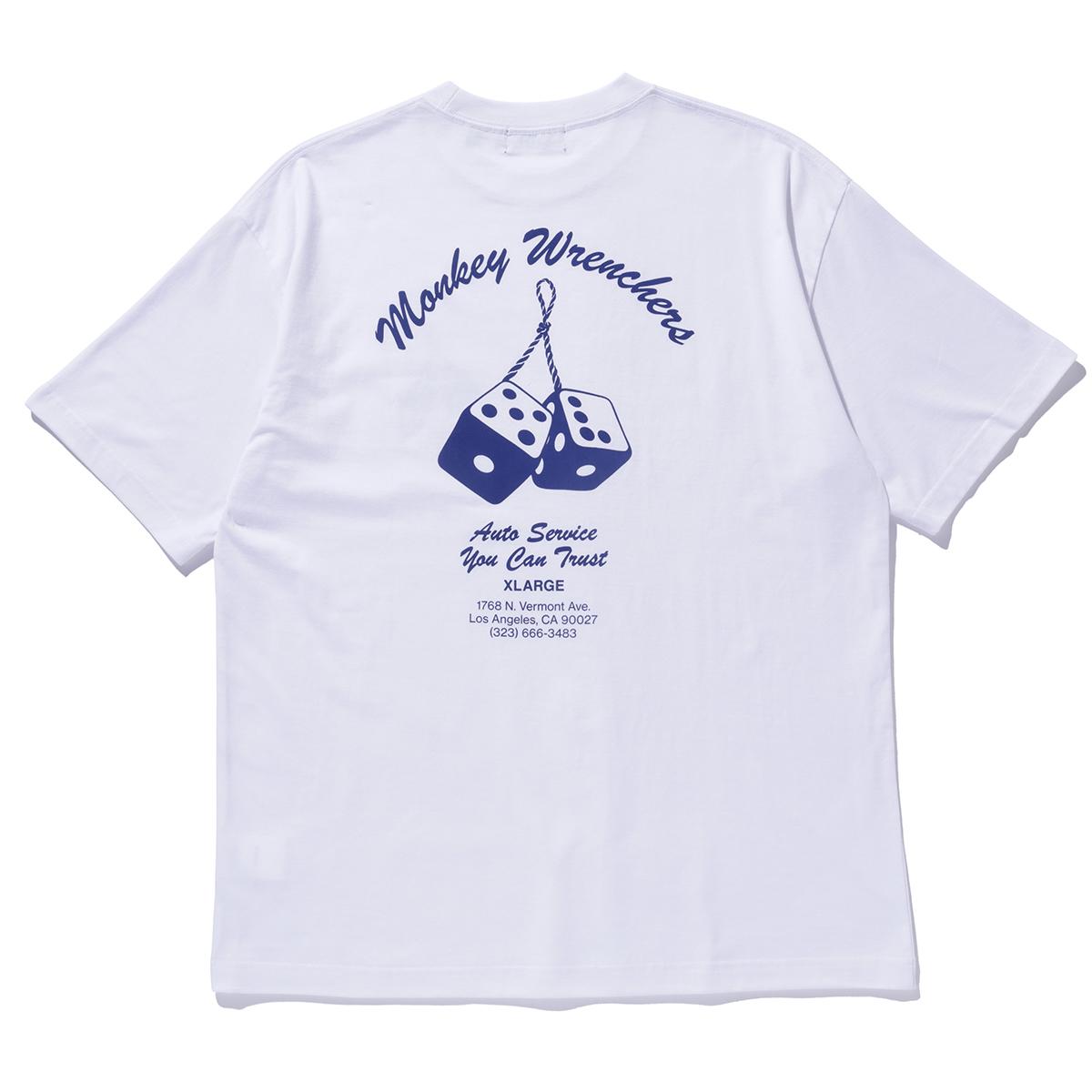 XLAR T-Shirt Monkey Wrenchers White - 2