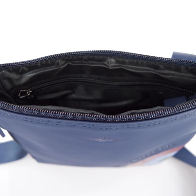 Aeronautica Militare Borsello piatto Runway Blue - 3