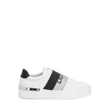 Sneakers slip on Silvia con logo White - 1