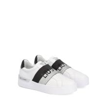 Sneakers slip on Silvia con logo White - 2