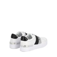 Sneakers slip on Silvia con logo White - 3