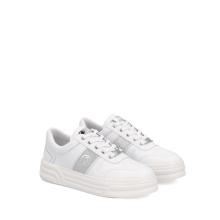 Sneakers Cleo con dettaglio glitter White Silver - 2