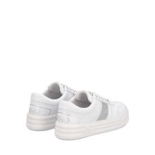 Sneakers Cleo con dettaglio glitter White Silver - 3