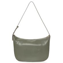Borsa a spalla in pelle Luna Military Olive - 3