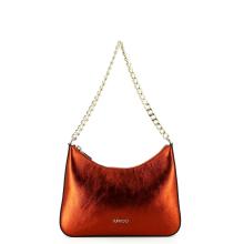 Iuntoo Borsa a spalla Media Eleganza Metallic Rame - 1