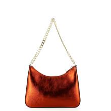 Iuntoo Borsa a spalla Media Eleganza Metallic Rame - 3