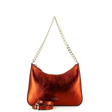 Iuntoo Borsa a spalla Media Eleganza Metallic Rame - 4