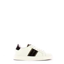 Sneakers in pelle Bianco OP Naturale Nero - 1