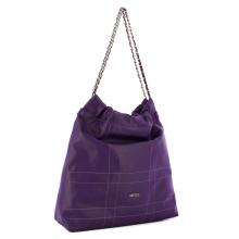 Iuntoo Borsa a spalla Grande Accattivante Viola - 2