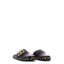 Sabot Fibbia Oval T Nero