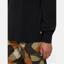 Maglietta a Maniche Lunghe Clancy Heavyweight Black