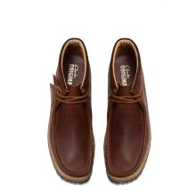 Stivaletto Wallabee Scout Dark Tan Leather