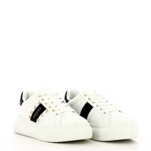 Sneakers dettaglio perlina Bianco Ottico Nero