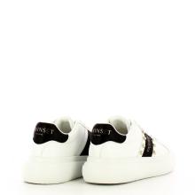Sneakers dettaglio perlina Bianco Ottico Nero