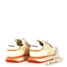 Sneakers Donna Cheetah Beige Orange Light Grey