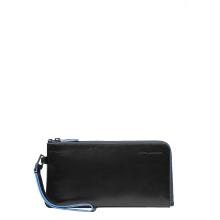 Piquadro Pochette da polso Blue Square Nero 