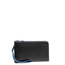 Piquadro Pochette da polso Blue Square Nero 