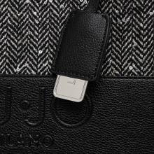 Borsa a mano Media Tweed Black - 4