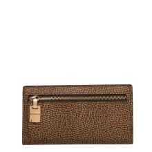 Portafoglio in tela rivestita OP Naturale Nero-2