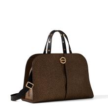 Bauletto Medium OP Naturale Nero-3