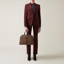 Bauletto Medium OP Naturale Nero-2