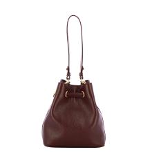 Nodo Armonia Bordeaux Bucket Bag-3