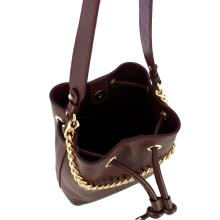 Nodo Armonia Bordeaux Bucket Bag-4