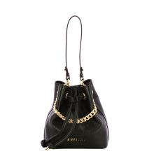 Nodo Armonia Nero Bucket Bag-1