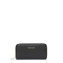 Portafoglio Basic Zip Around Nero