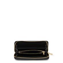 Portafoglio Basic Zip Around Nero